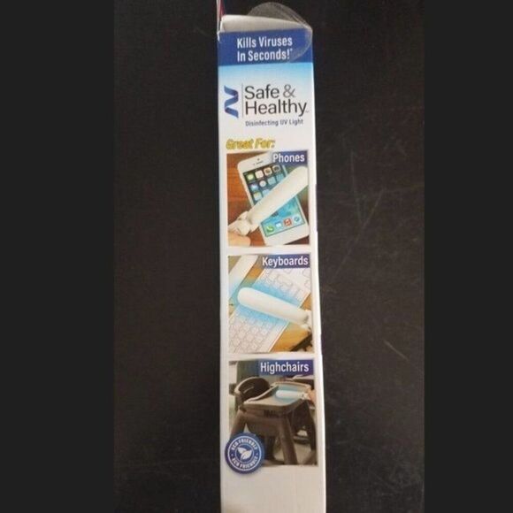 Safe & Healthy Disinfecting UV Light Folding Portable Wand (PPE) - Picture 4 of 6